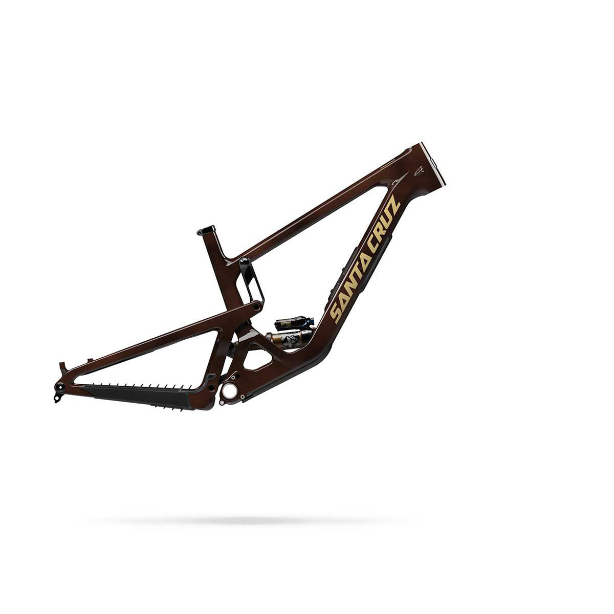 Santa Cruz Bronson 5 CC frame in Root beer brown