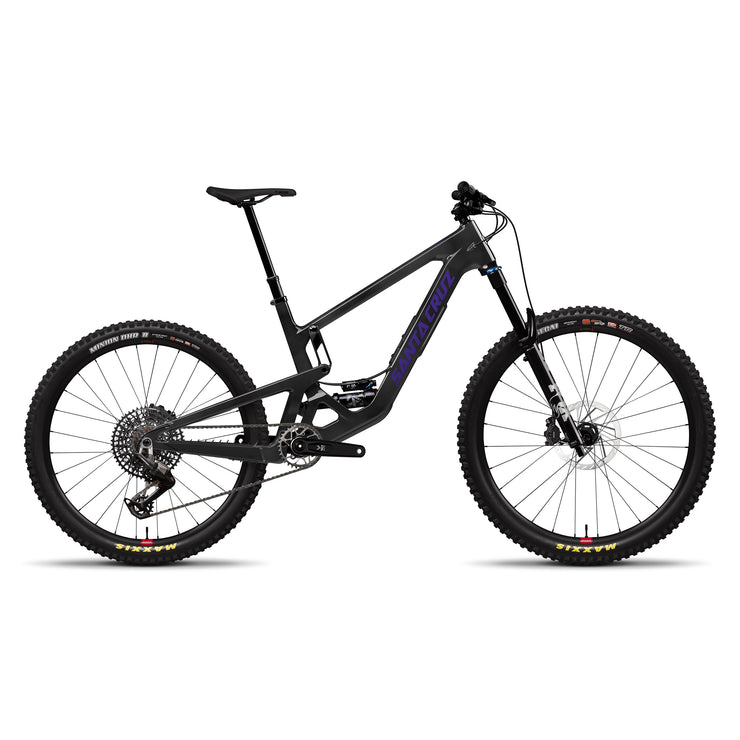 Santa Cruz Bronson V5 C 90 Kit MX 2025 in Gloss Carbon at Tweed Valley Bikes
