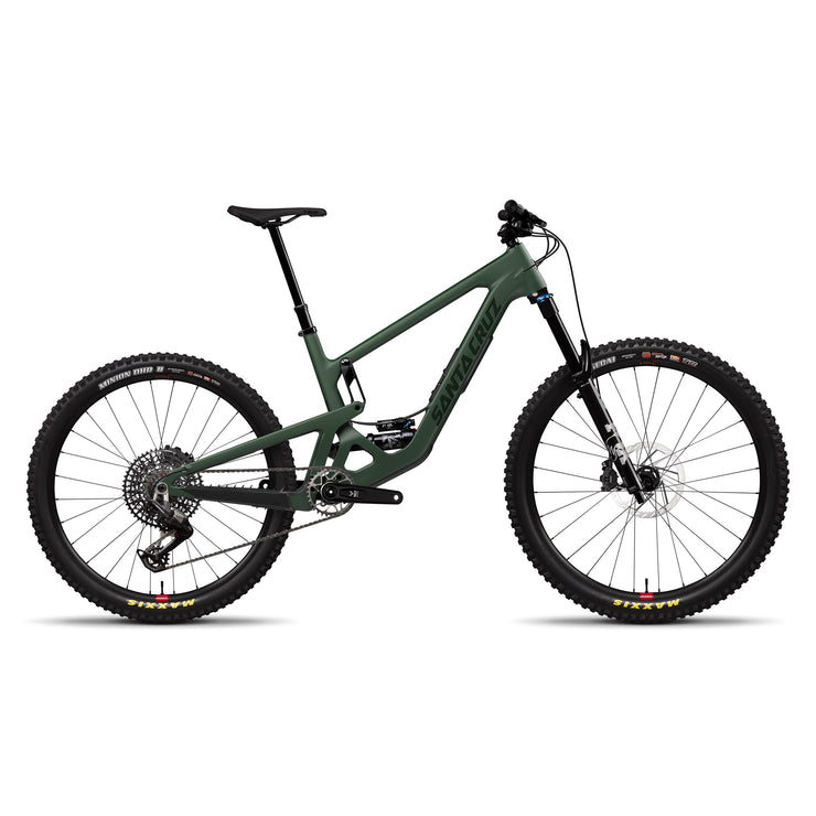 Santa Cruz Bronson V5 C 90 Kit MX  2025 in Matte Poblano Green at Tweed Valley Bikes