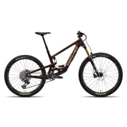 Santa Cruz Bronson V5 CC XO AXS Kit MX - 2025 in Gloss Root Beer at Tweed Valley Bikes