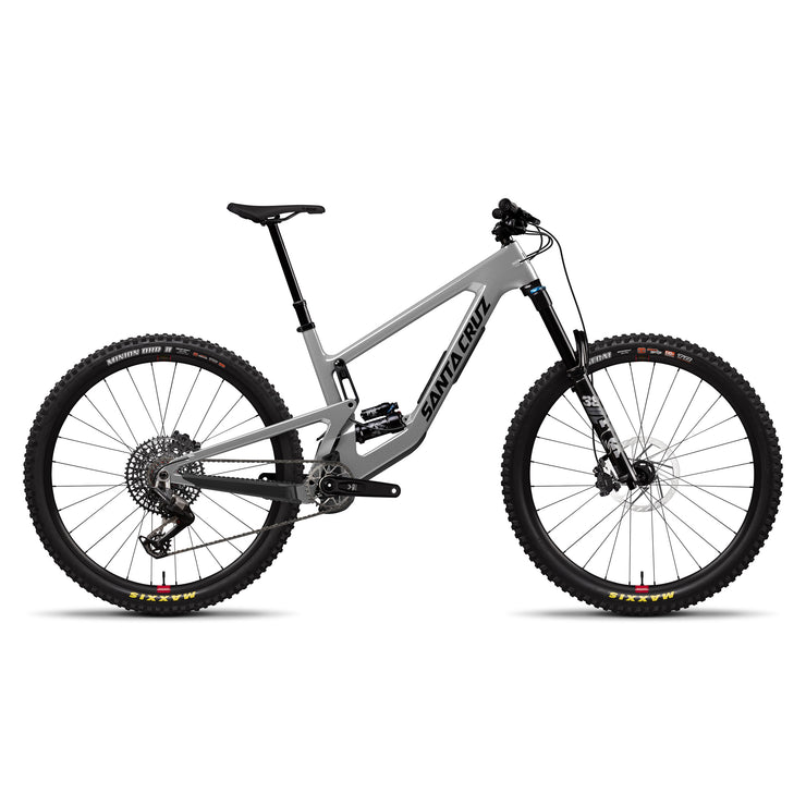 Santa Cruz Megatower V2 C 90 Kit 29 2025 in Gloss Silver at Tweed Valley Bikes