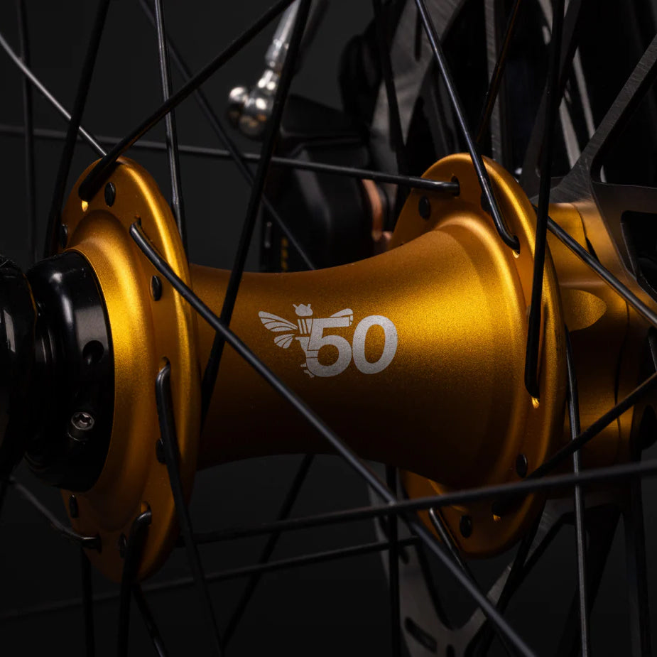 Chris King limited edition hubs in gold
