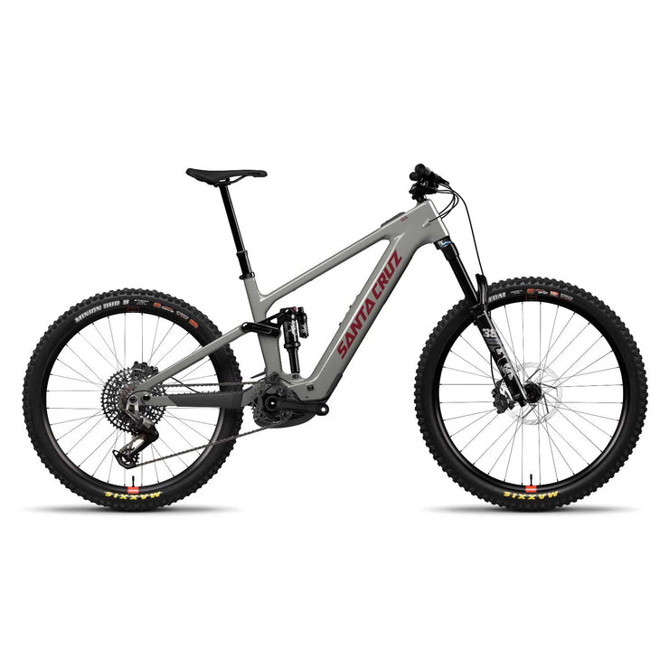 Santa Cruz Vala C 90 Demo Bike in Grey at Tweed Valley Bike