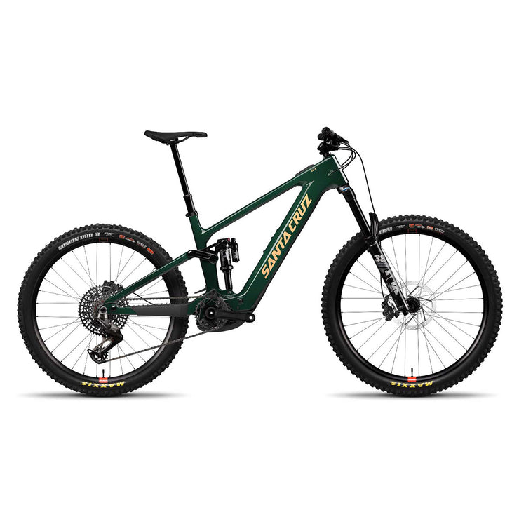 Santa Cruz Vala C 90 Demo Bike in Midnight Gree at Tweed Valley Bike