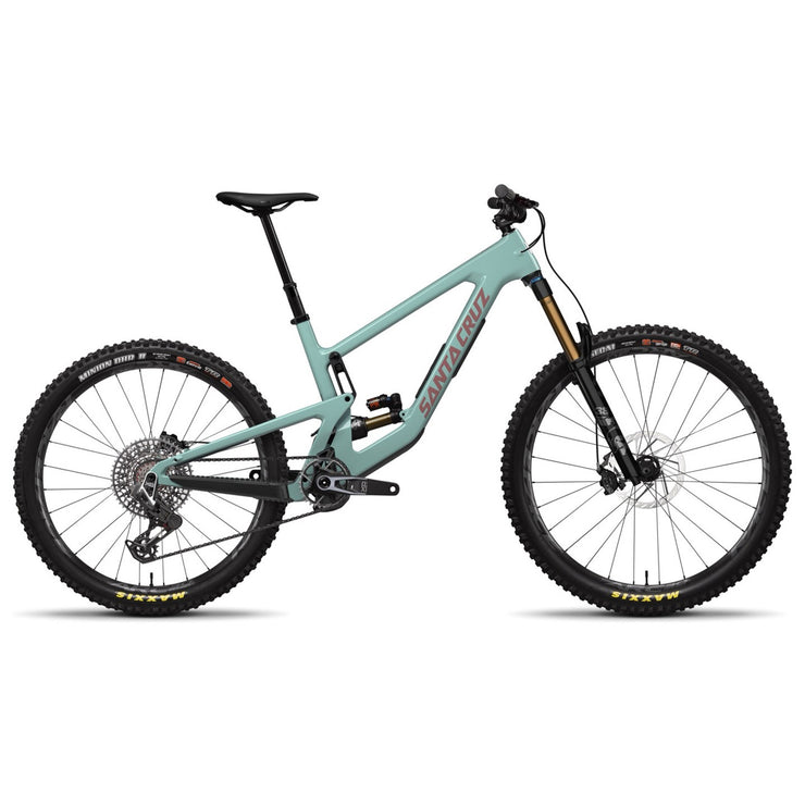 Santa Cruz Nomad V6 CC XO AXS Kit MX - 2025 in Gloss Teal at Tweed Valley Bikes