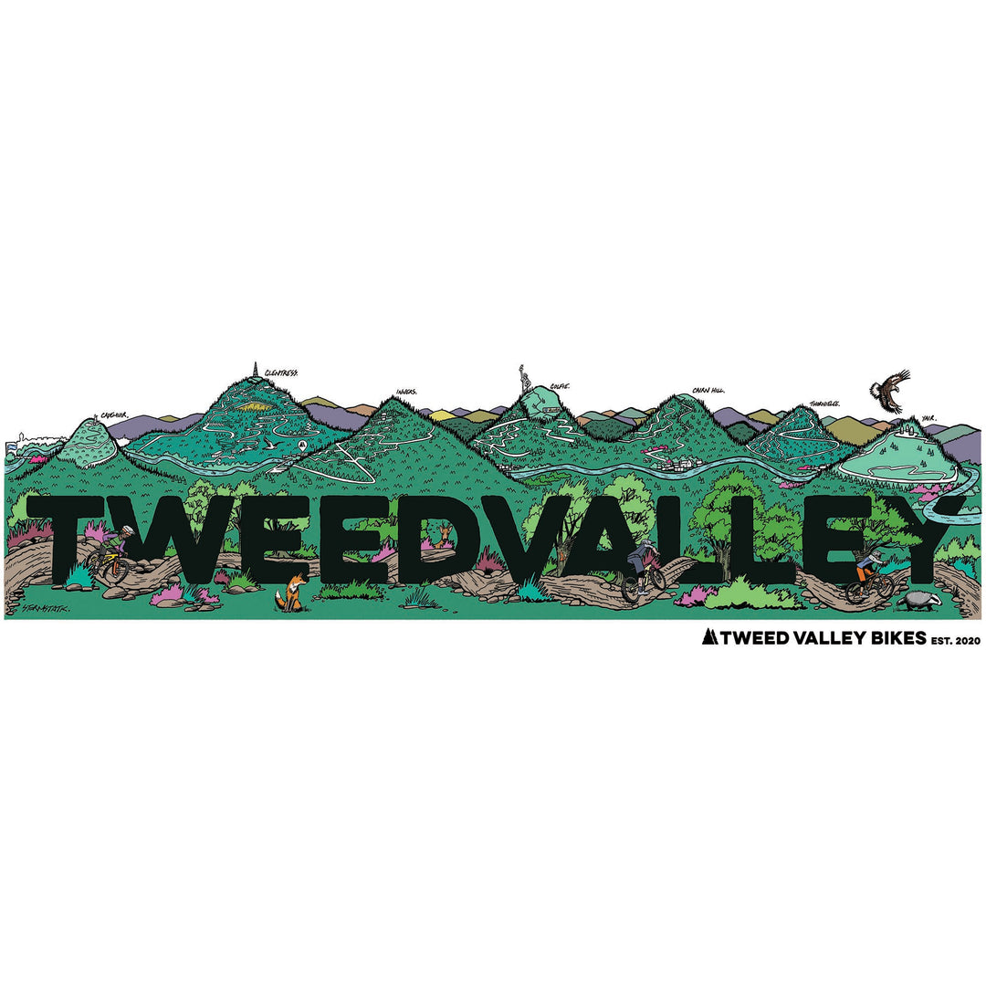 Tweed Valley Seven Hills Sticker