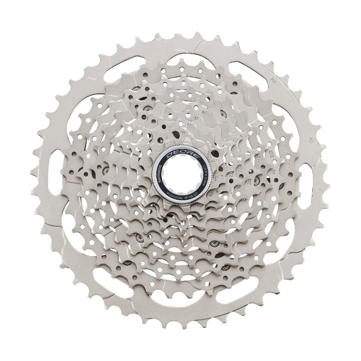 Shimano M4100 11-42 Cassette at Tweed Valley Bikes