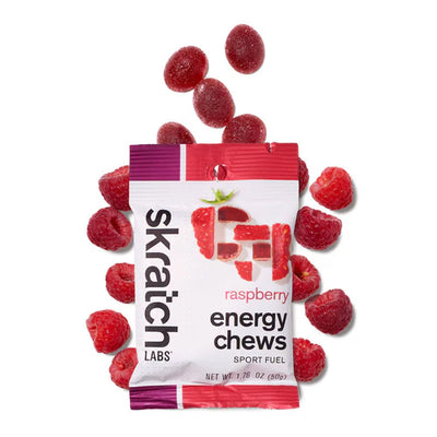 Skratch Labs Raspberry Energy Chews