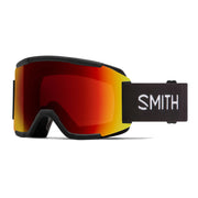 Smith Squad Goggles in Black with Red Mirror Lens at Tweed Valley Bikes