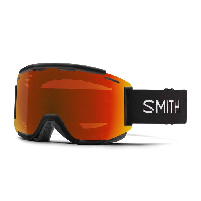 Smith Optics Squad MTB Goggle in Black and Everyday Red Mirror