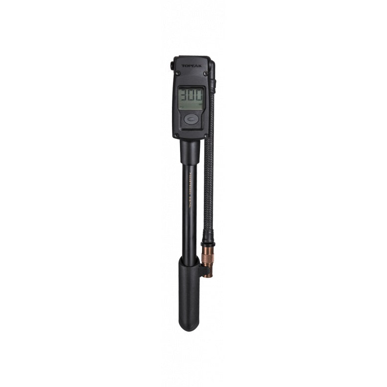 Topeak Digital Shock Pump in Black at Tweed Valley Bikes