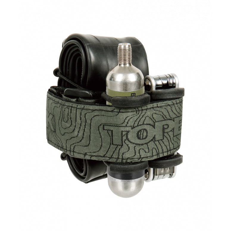 Topeak Elementa Strap in Green at Tweed Vally Bikes
