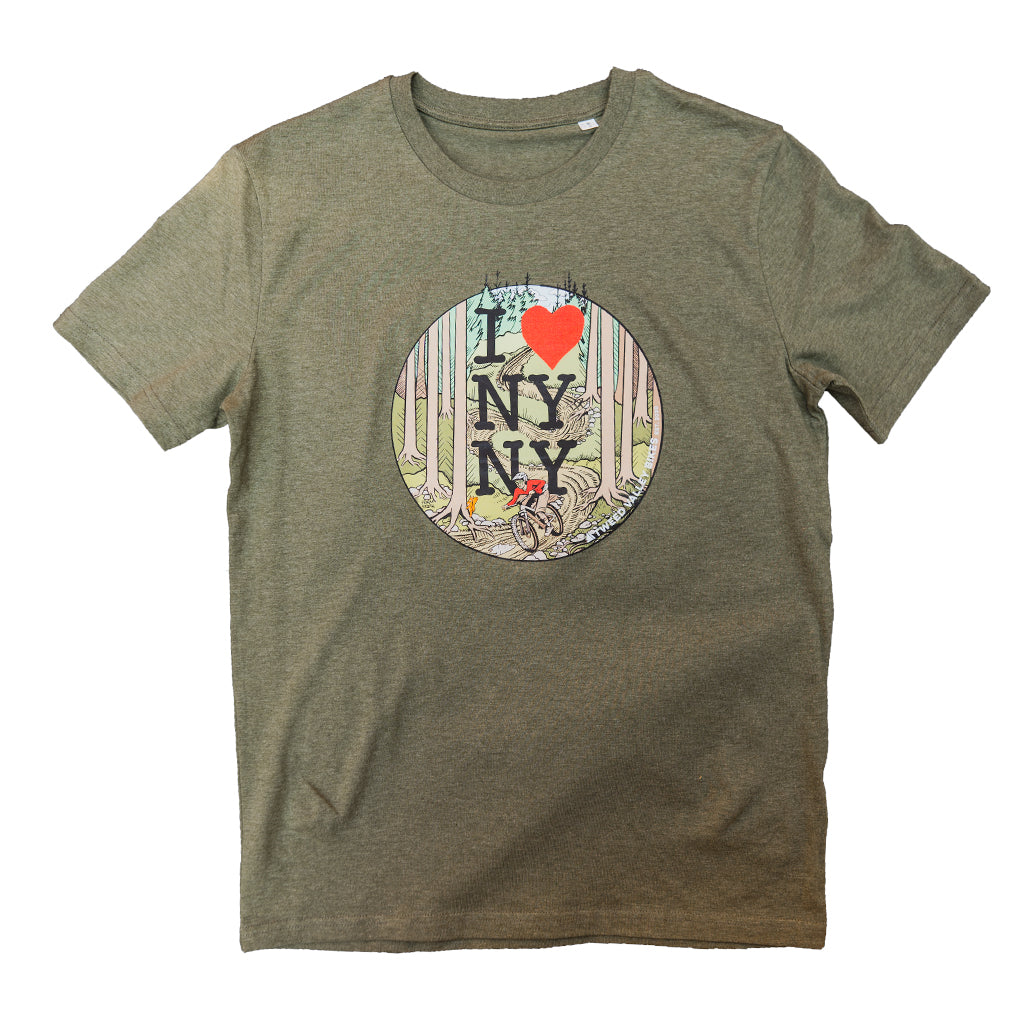 Tweed Valley Bikes New York New York Trail Series Tee Shirt at Tweed Valley Bikes