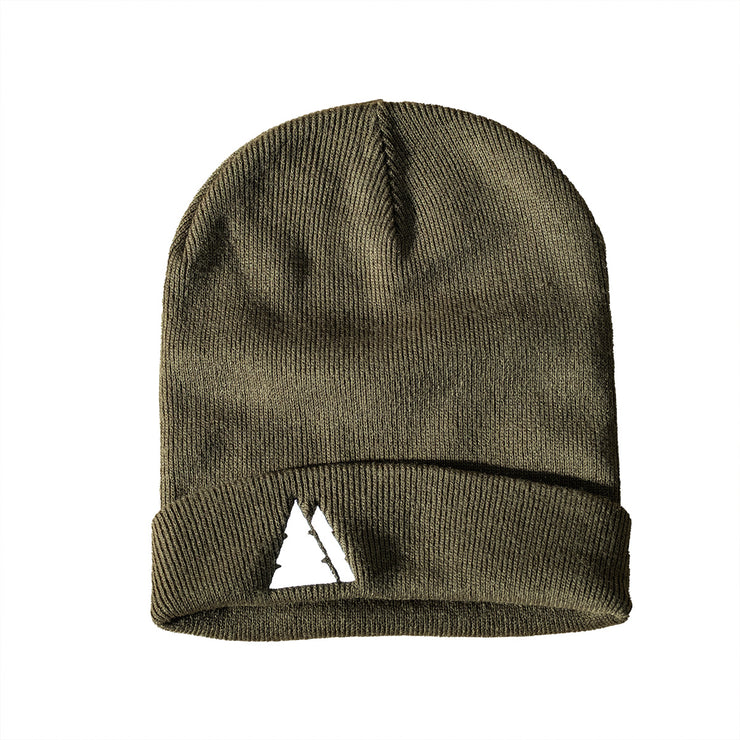 Tweed Valley Bikes Original Beanie in Moss Green