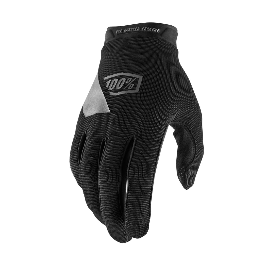 100% Ridecamp Youth Glove in Black at Tweed Valley Bikes
