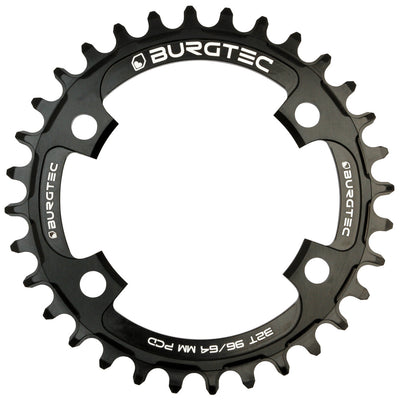 Burgtec 96/64 mm PCD Thick Thin Chainring at Tweed Valley Bikes