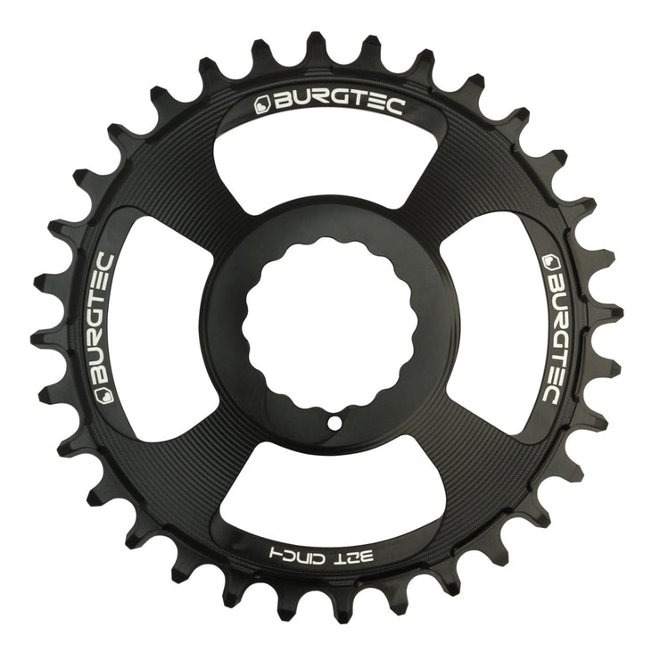 Burgtec Cinch Thick Think Chainring in Black at Tweed Valley Bikes