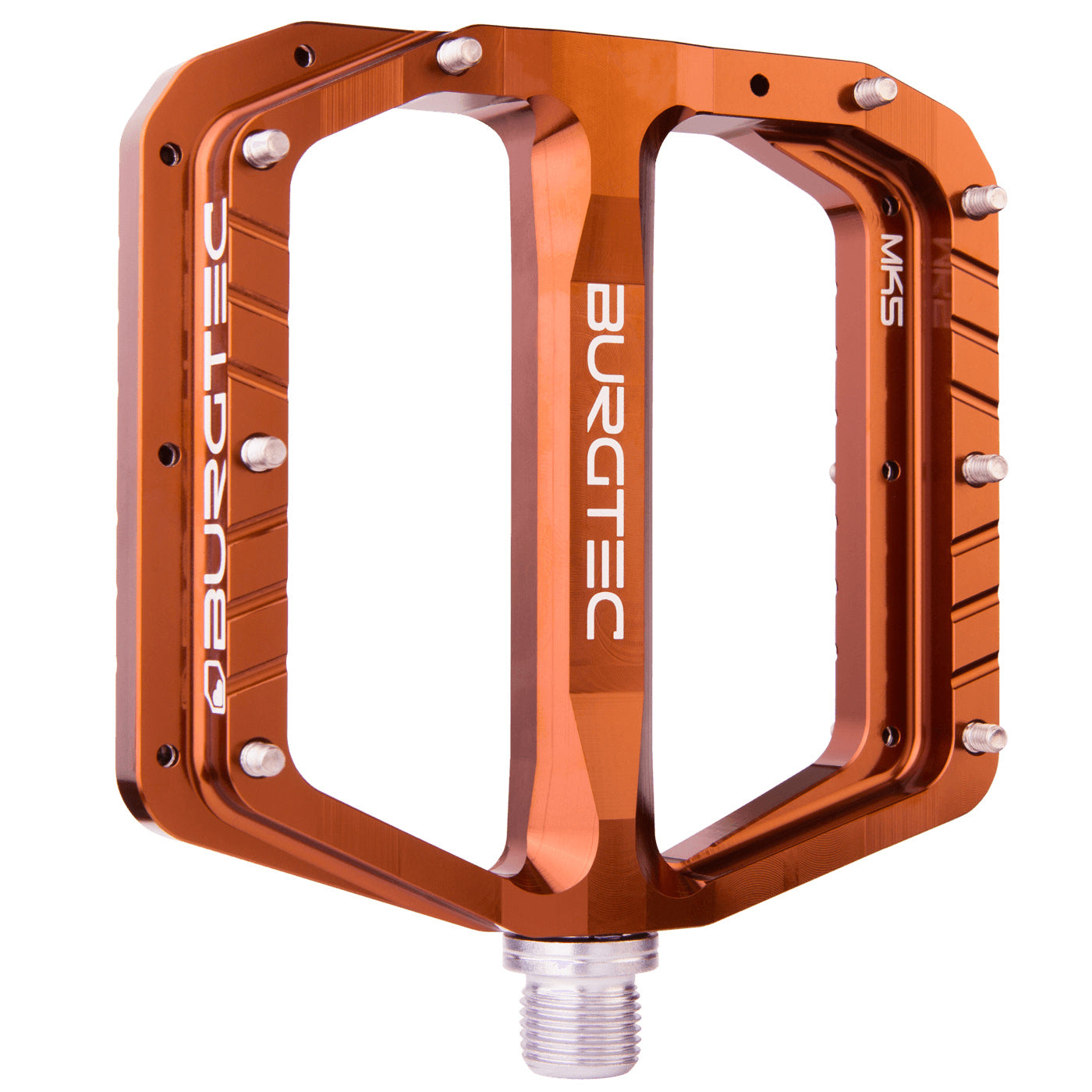 Burgtec Penthouse Flat MK5 Pedals in Kash Bronze at Tweed Valley Bikes