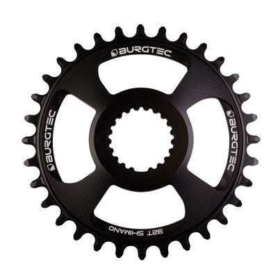 Burgtec Shimano Direct Mount Thick Thin Chainring at Tweed Valley Bikes