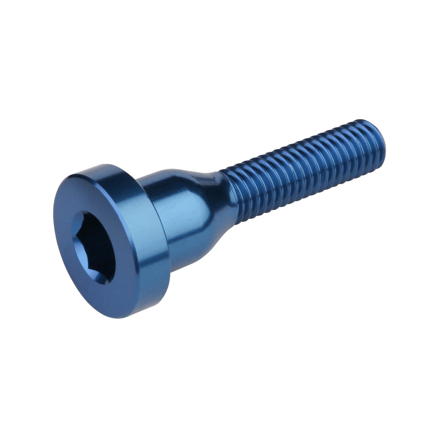 Burgtec Top Cap Bolt in Deep Blue at Tweed Valley Bikes
