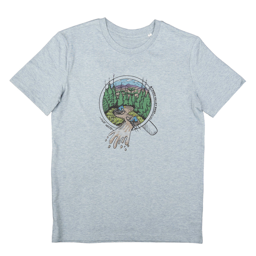 Tweed Valley Bikes Flat White Trail Tee