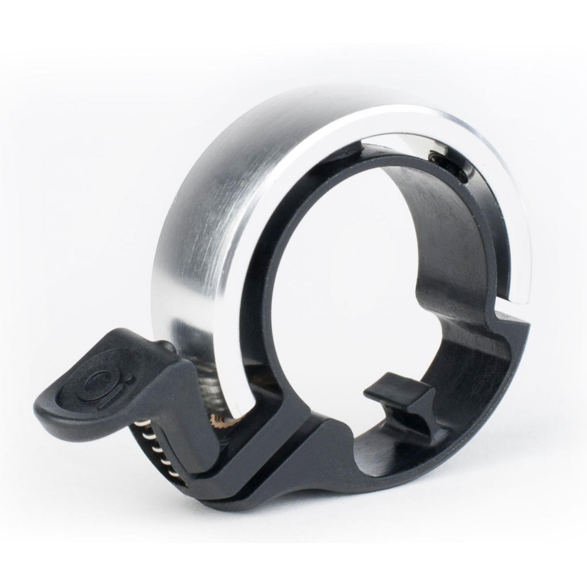 Knog Oi Classic Bell Silver at Tweed Valley Bikes