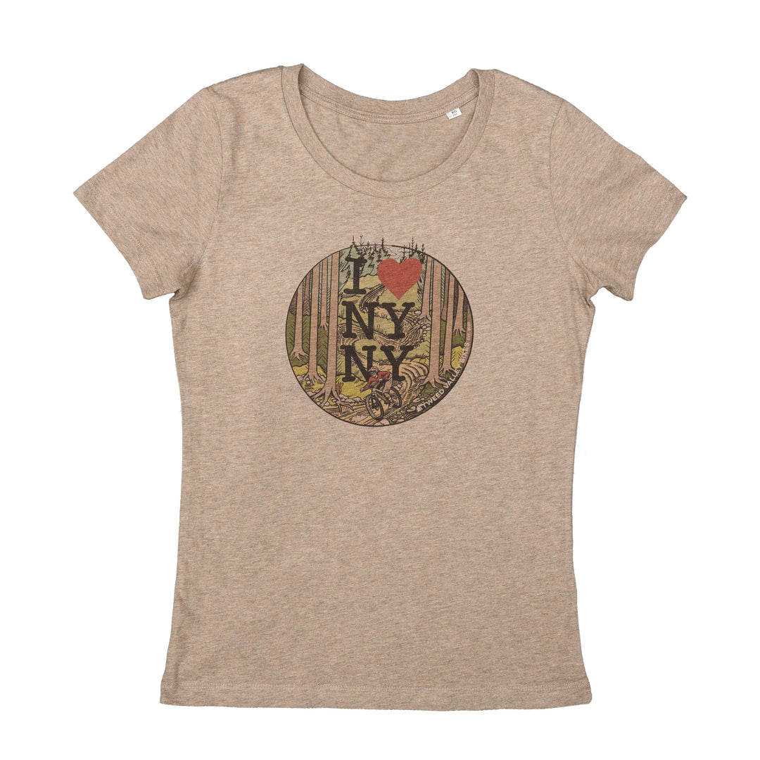 Tweed Valley Bikes New York New York Trail Tee Womens