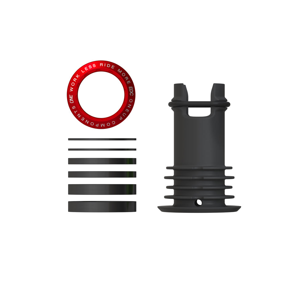 One Up Components MTB Handlebar Stem Cap Red at Tweed Valley Bikes