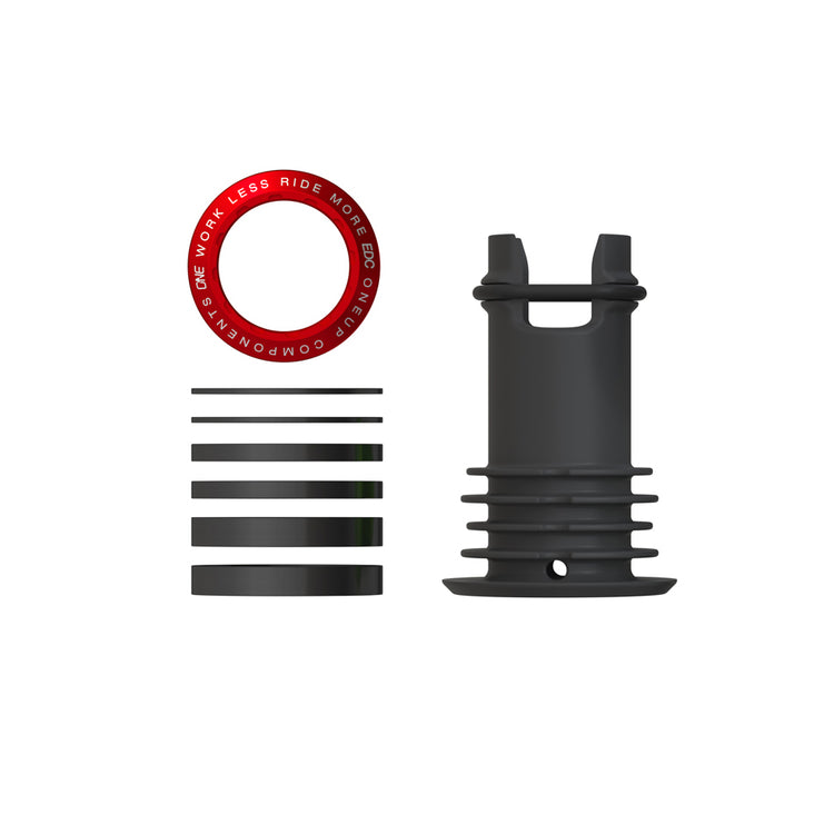One Up Components MTB Handlebar Stem Cap Red at Tweed Valley Bikes