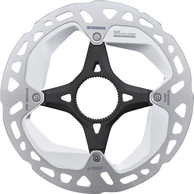 Shimano RT-MT800 Ice Tech Disc Rotor with Lockring at Tweed Valley Bikes