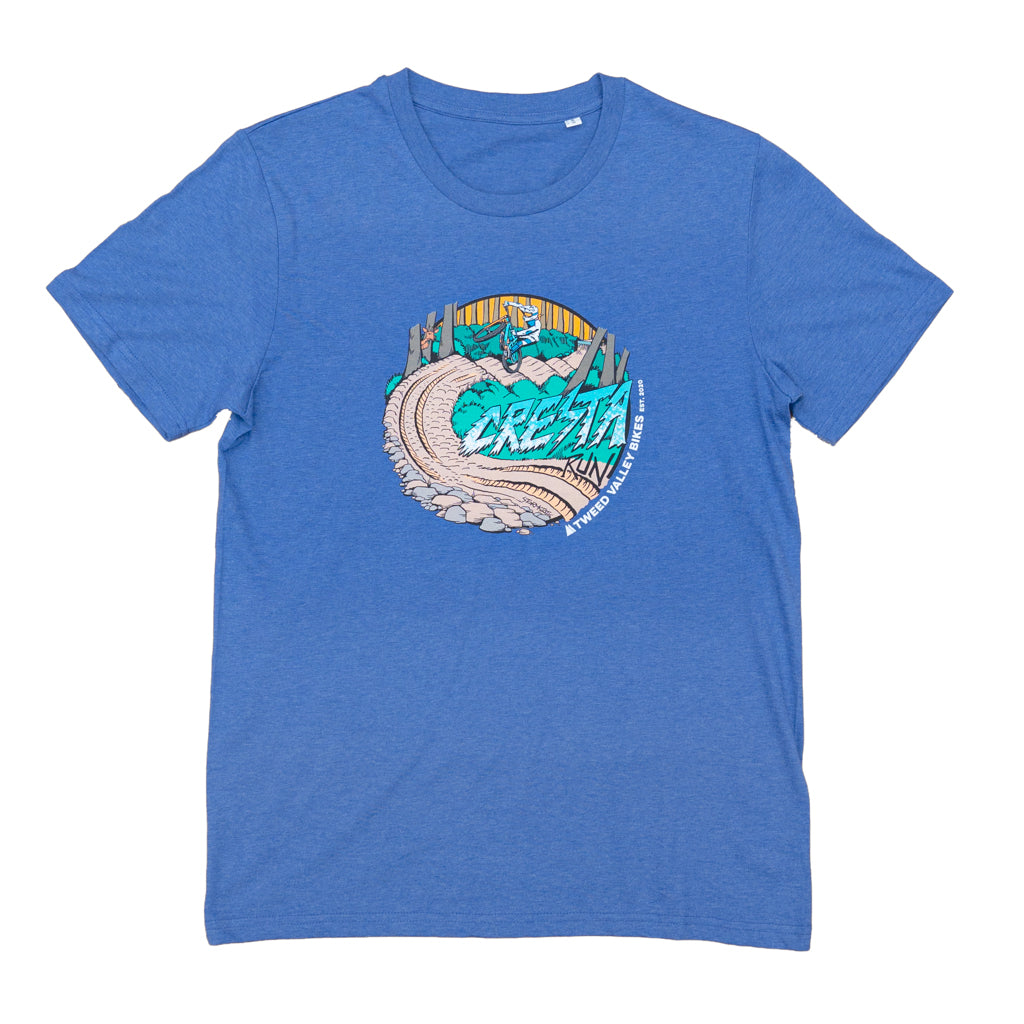 Tweed Valley Bikes Cresta Run Trail Series Tee Shirt