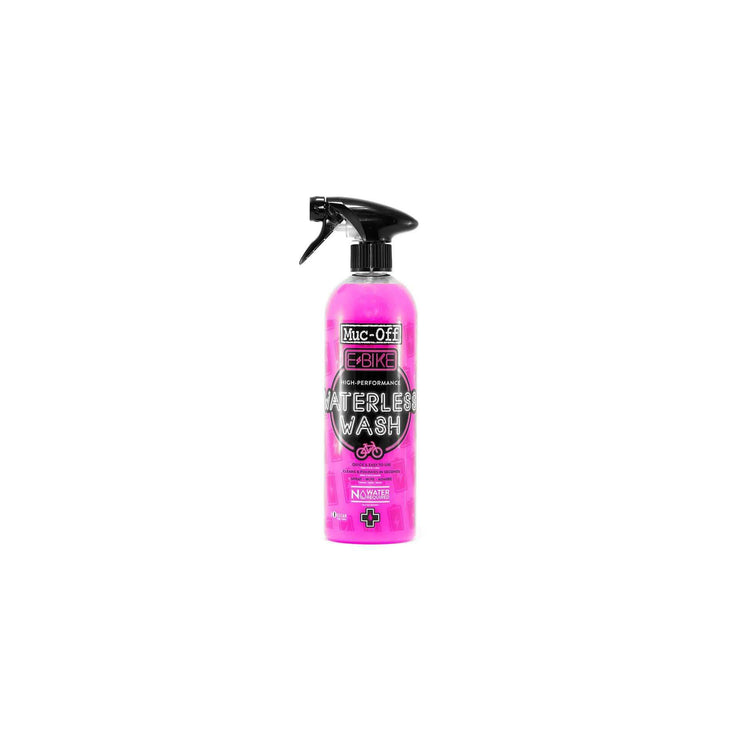 Muc-Off ebike waterless wash bike cleaner for eMTB at Tweed Valley Bikes and used on our Santa Cruz Bicycles Heckler Demo Bikes and Kona Hire E-Bikes